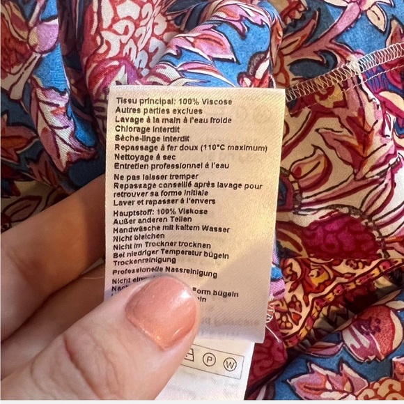 BA&Sh Valía Dress in Fuchsia - Picture 5 of 5